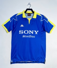 Retro Version 97-99 Juventus Away Blue Thailand Soccer Jersey AAA-811