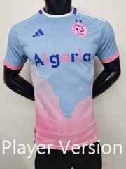 Player Version 2024-2025 Special Version Algeria Blue&Pink Thailand Soccer Jersey AAA-888