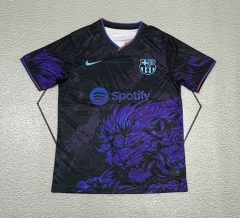 2024-2025  Barcelona Black&Purple  Thailand Soccer Jersey AAA-9755