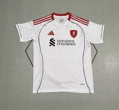 2025-26 Liverpool Away White Thailand Soccer Jersey AAA-9755