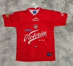 Retro Version 00-01 TolucaCD Home Red Thailand Soccer Jersey AAA-9409