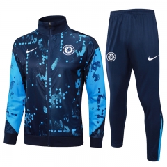 2024-2025 Chelsea  Blue Thailand Soccer Jacket Unifrom-815