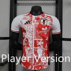 Player Version 2025-26 Special Version Japan Red&White  Thailand Soccer Jersey AAA-888