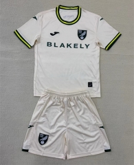2024-2025 Norwich City 2nd Away White Soccer Uniform-AY