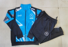 2024-2025 Napoli Blue Thailand Soccer Jacket Uniform-815