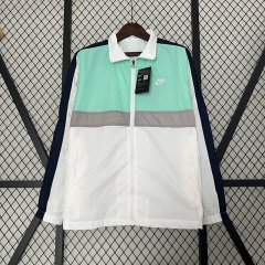 Nike Green Thailand Trench Coats With Hat -0255