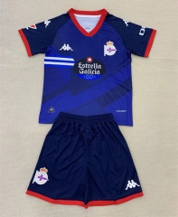 2024-25 Deportivo La Coruña Away Blue Soccer Uniform-AY