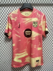（s-4xl）2024-2025  Barcelona Pink Thailand Soccer Jersey AAA-GB