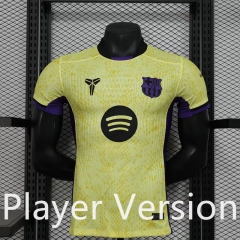 Player Version 2025-2026 Barcelona Yellow  Thailand Soccer Jersey AAA-888