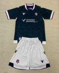 2024-2025 Bolton Wanderers F.C Away Black Soccer Uniform-AY