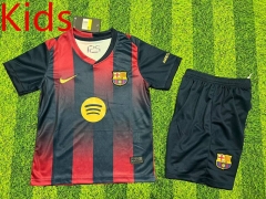 2025-26  Barcelona Home Red&Blue Kid/Youth Soccer Uniform-1947