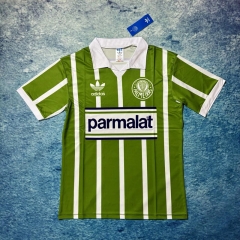 Retro Version 1992-93  SE Palmeiras Home Green Thailand Soccer Jersey AAA-6590