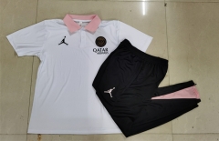 2024-2025 Paris SG White  Thailand Polo Uniform-815