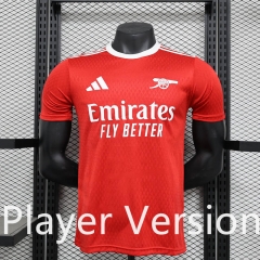 Player Version 2025-26 Arsenal Red Thailand Soccer Jersey AAA-888