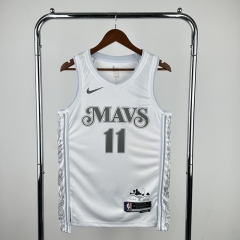 2025 City Version NBA Dallas Mavericks White #11 Jersey-311