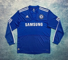 Retro Version 2008-09 Chelsea Home Blue Thailand LS Soccer Jersey AAA-6590