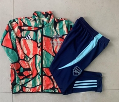 2024-2025 Arsenal Red&Green Thailand Soccer Jacket Uniform-815