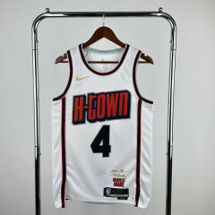 2025 City Edition Houston Rockets White  #4 NBA Jersey-311