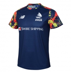 2025 Fiji Royal Blue Thailand Rugby Shirt