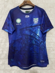 2025 Warriors  Blue Thailand Rugby Jersey