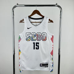 2025 city version Denver Nuggets White  #15  NBA Jersey-311