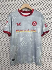 2025-26 Kaiserslautern  Away Light Grey Thailand Soccer Jersey AAA-2044