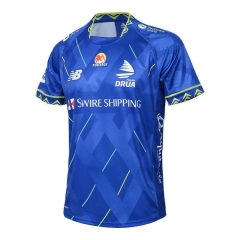 2025 Fiji Home Blue Thailand Rugby Shirt