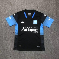 2024-25 Racing Club Asociación Civil Away  Blue&Black  Thailand Soccer Jersey AAA-7T