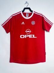 Retro Version 01-02 Bayern München Home Red Thailand Soccer Jersey AAA-811