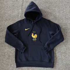 2024-2025 France Royal Blue Thailand Soccer Tracksuit With Hat-LH