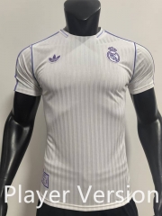 Player Version 2025-26  Real Madrid White Thailand Soccer Jersey AAA-SJ