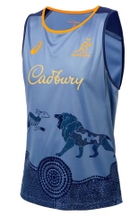 2025  Australia Away Grey Rugby Shirt