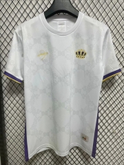 (s-4xl)2025-26 Real Madrid White Thailand Soccer Jersey AAA-GB