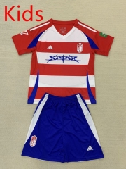 2024-2025 Granada Home Red Kid/Youth Soccer Uniform-AY