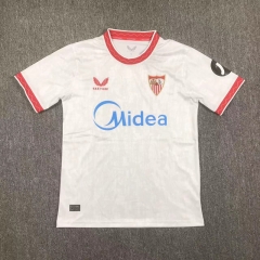 2024-2025 Sevilla Home White  Thailand Soccer Jersey AAA-417