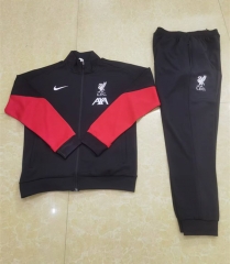 2024-25 Liverpool Black  Thailand Soccer Jacket Uniform -411