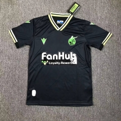 2024-2025 Bristol Rovers  2nd Away Black Thailand Soccer Jersey AAA-417