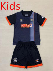 2024-2025 Luton Town Away Black&Gray Kids/Youth Soccer Uniform-AY