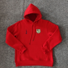 2024-2025 Barcelona Red Thailand Soccer Tracksuit With Hat-LH