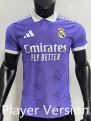Player Version 2025-26  Real Madrid Purple Thailand Soccer Jersey AAA-SJ