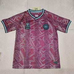 2025-26 Denmark Home Red Thailand Soccer Jersey AAA-2483