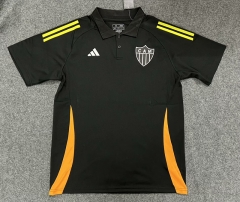 （s-4xl）2025-26 Atlético Mineiro Black Thailand Soccer Training Jersey With collar-GB