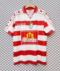 Retro Version 97-98  Granada CF Home Red& White Thailand Soccer Jersey AAA-2044
