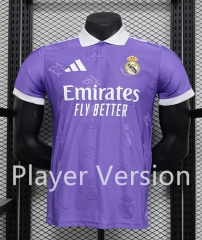 Player Version 2025-26  Real Madrid Purple  Thailand Soccer Jersey AAA-888