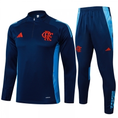 2024-2025 Flamengo Royal Blue Thailand Soccer Tracksuit-815