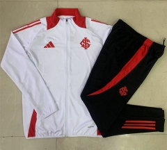 2024-25 Brazil SC Internacional  White Thailand Soccer Jacket Uniform -815