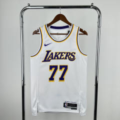2023  Los Angeles Lakers White #77  NBA Jersey-311