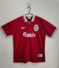 Retro Version 96-97  Liverpool Home Red Thailand Soccer Jersey AAA-2483