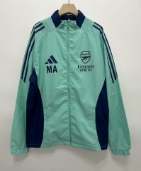 2025-26 Arsenal Green  Wear Thailand Trench Coats-0255