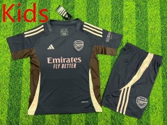 2024-2025 Arsenal  Dark Grey  Kids/Youth Soccer Uniform-1947